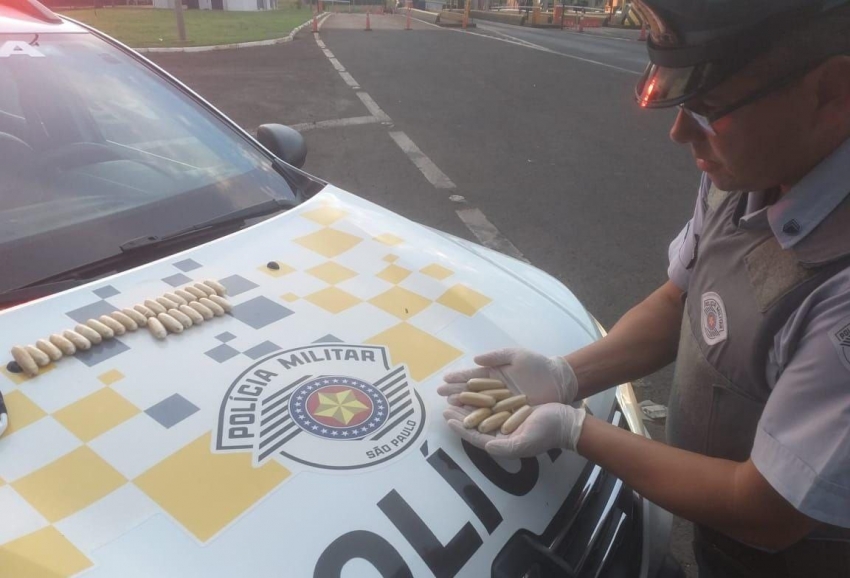 Boliviano é preso por tráfico de drogas na Rodovia Raposo Tavares