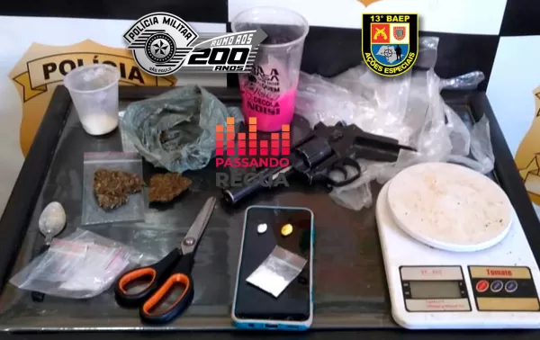 Polícia Militar e DISE prendem dois por tráfico de drogas em Ourinhos