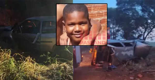 Menino de 10 anos morre em grave acidente em vicinal de São Pedro do Turvo