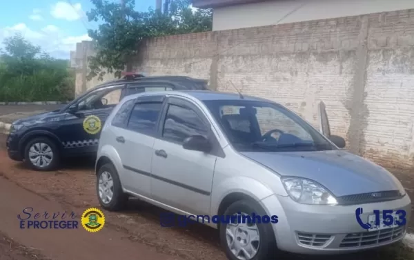 Guarda Civil Municipal recupera carro furtado em Ourinhos