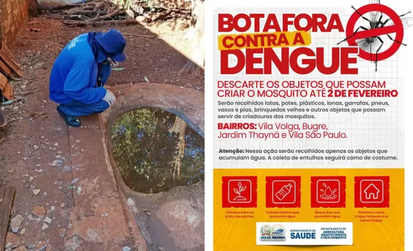 Salto Grande realiza “Bota Fora Contra a Dengue”