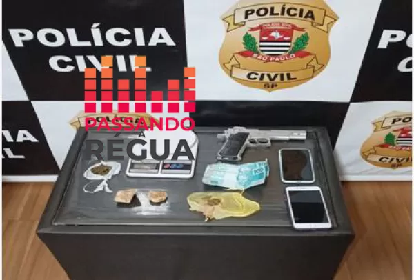 Polícia Civil de Ourinhos prende homem por tráfico de drogas