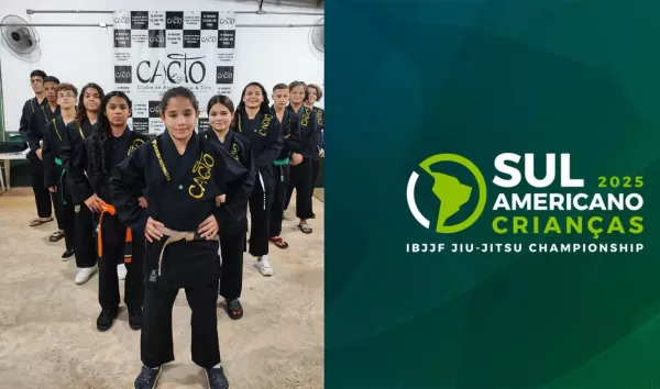 Projeto Social Cacto representará Ourinhos no Sul-Americano Kids de Jiu-Jitsu