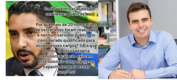 Nomeações de Guilherme Gonçalves geram críticas e polêmica em Ourinhos