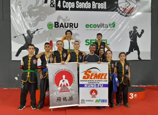 Equipe de Kung Fu de Ourinhos conquista quatro medalhas na 2ª Etapa da Seletiva Paulista em Bauru