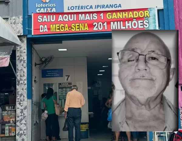 Ganhador de R$ 201 milhões da Mega-Sena morre em Cuiabá 24 dias após retirar prêmio