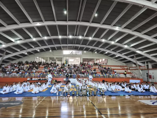 Festival de Encerramento do Judô reúne mais de 200 judocas no Ginásio do Monstrinho em Ourinhos