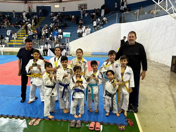 Equipe infantil de judô de Ourinhos se destaca no 3º Desafio dos Campeões