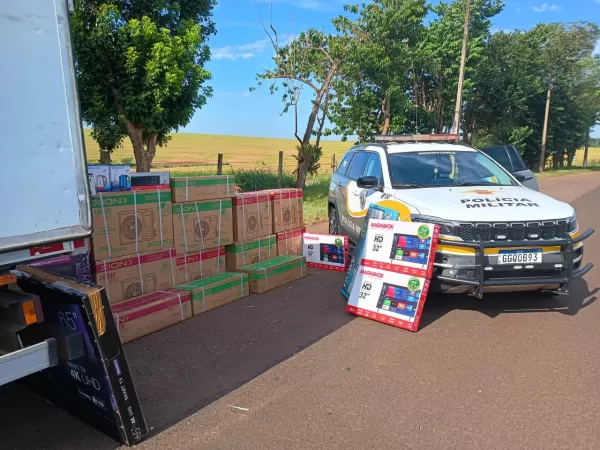 Polícia Rodoviária apreende mercadorias por descaminho em Ourinhos