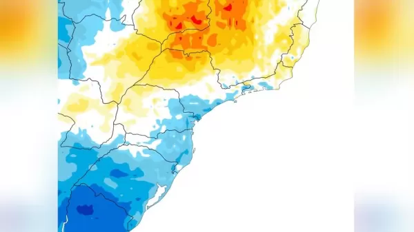 Frente fria pode provocar temporais e ventos fortes na região de Ourinhos 