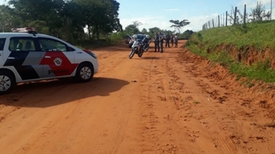 Homem é achado morto em vicinal que liga João Ramalho a Rancharia