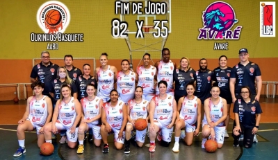 AABO/ Basquete Ourinhos vence Avaré com placar elástico na LBC - Adulto Feminino