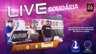 Live Solidária na sexta-feira, 26, vai ajudar famílias de pacientes com câncer em Ourinhos