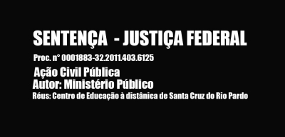 SENTENÇA  - JUSTIÇA FEDERAL - Proc. n° 0001883-32.2011.403.6125