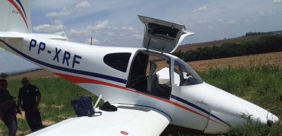 Avião de pequeno porte carregado com pasta base de cocaína realiza pouso forçado em Elias Fausto