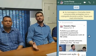 Após admitir valor milionário de empréstimos, prefeito Lucas diz que entrará com ação contra site