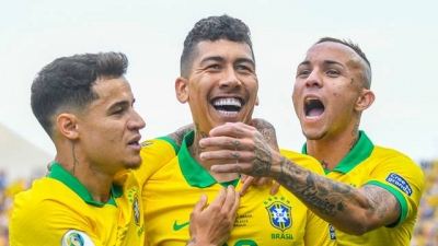 Everton desequilibra, Brasil goleia o Peru e avança como líder do Grupo A