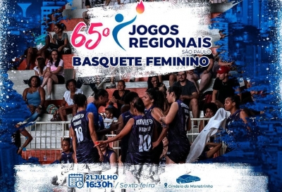 Basquete Feminino de Ourinhos estreia hoje, às 16h30, contra Assis nos 65º Jogos Regionais da 7ª Região