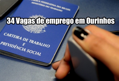 PAT de Ourinhos oferece 34 vagas de emprego 