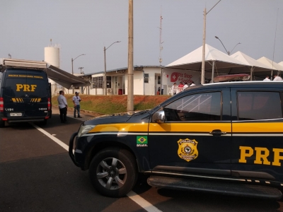 Polícia Rodoviária Federal faz “Pit Stop de Saúde” na BR-153