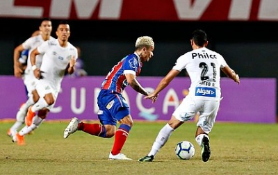 Santos bate Bahia e chega à sua quinta partida sem derrotas na Série A