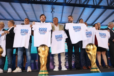 Argentina, Chile, Paraguai e Uruguai lançam candidatura para Copa 2030