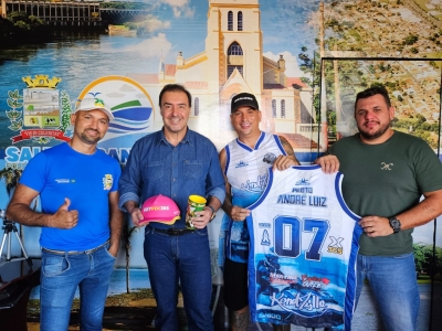 Competidores de Salto Grande representam o município em competição internacional de Jetski