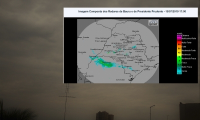 Frente fria volta e traz chuva para Ourinhos 