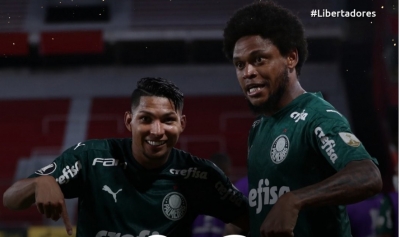 Palmeiras vence River Plate e está perto da final da Libertadores