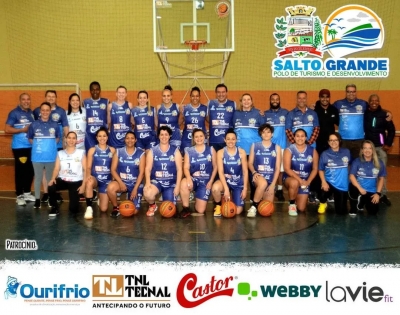 Jogadoras de basquete da AABO vão representar Salto Grande nos 65º Jogos Regionais 