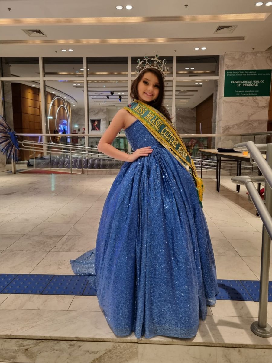 Ourinhense de 9 anos conquista o Miss Brasil Little Beauty 2023